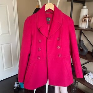 Hip length peacoat/jacket